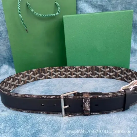 Goyard Belts option No. 7 silver buckle 3.8