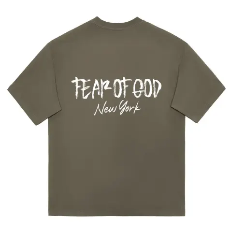 Fear Of God T-shirts option Brown is too large