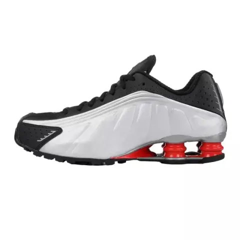 Nike Shox All Black option R4 Black Silver Red