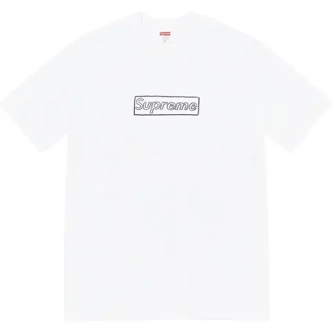 Supreme T-Shirts Devil And Lawyer option B292 Chalk White