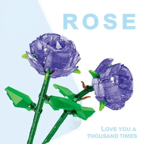 Lego Flowers option # Pearlescent Purple [Boxed] 13025