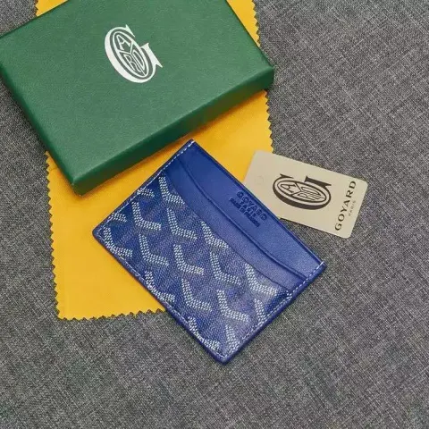 Goyard Wallet option Style 1 Blue