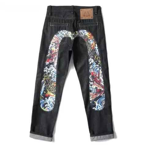 Evisu Jeans ( 8 Colorways ) option Style Five