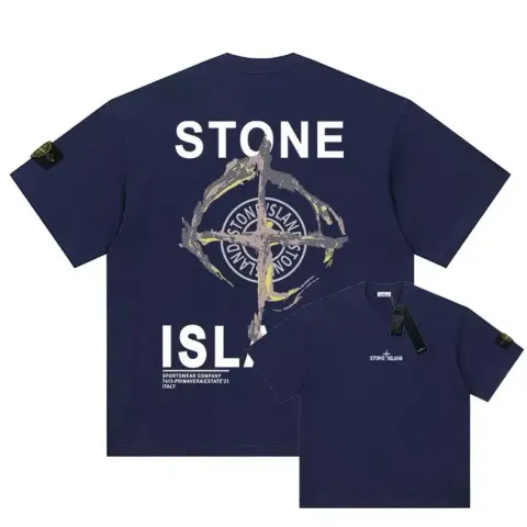Stone Island Tees option Tibetan Blue #02