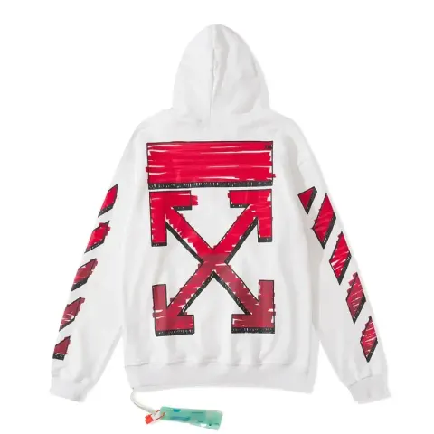 Off-White Hoodies option 853# white terry
