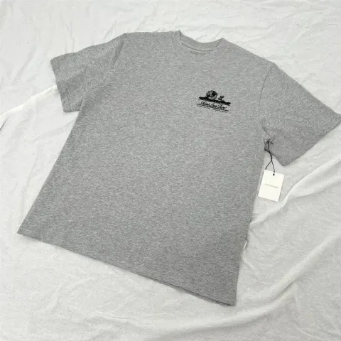 AIME Tee option Flower Grey