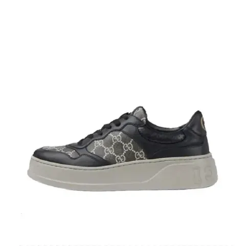 Gucci Rhyton Shoes option black gray bottom