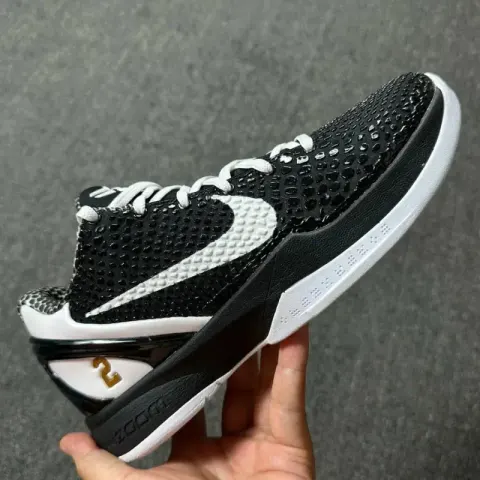 Kobe 8 Venice Beach Shoes option Kobe 6 Black and White Angels