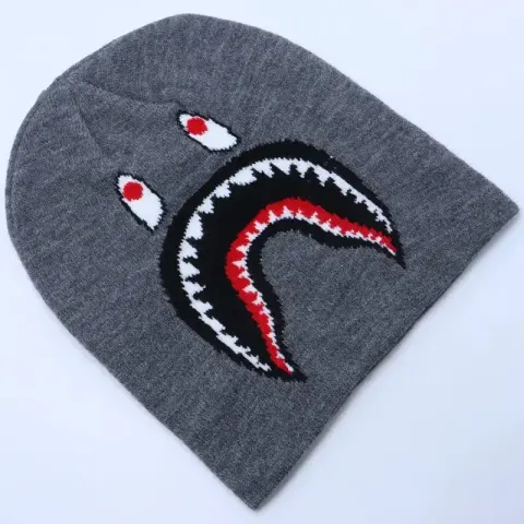 Bape Caps/Beanies option Grey
