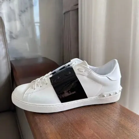 Valentino Garavani Trainers option Patent Leather Black 8