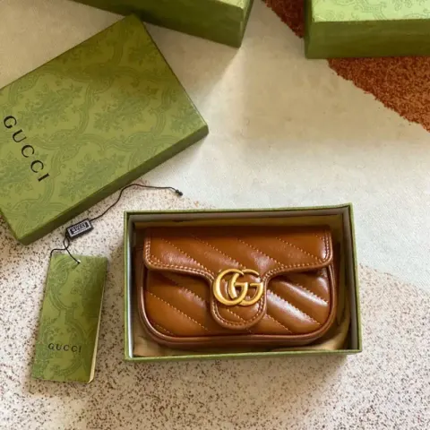 Gucci GG Marmont option 17cm brown