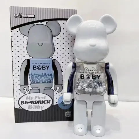 Be@RBRICK 400% option Black and White Qianqiu