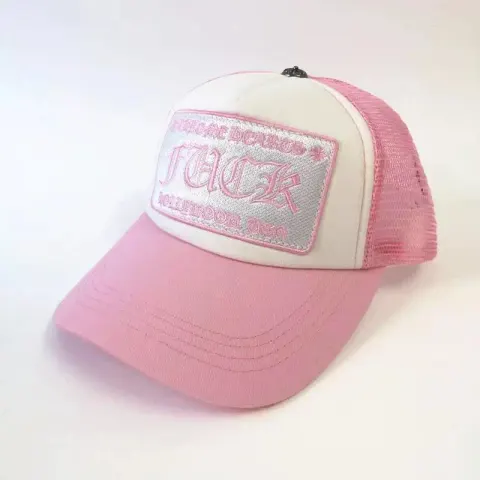 Chrome Hearts Caps option FK Curved Eaves Pink