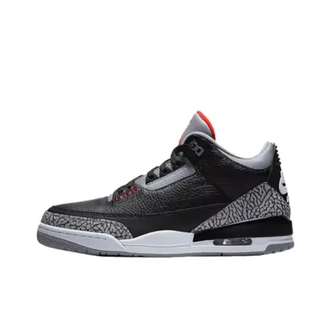 Budget Jordan 3 Shoes option Black cement 854262-001