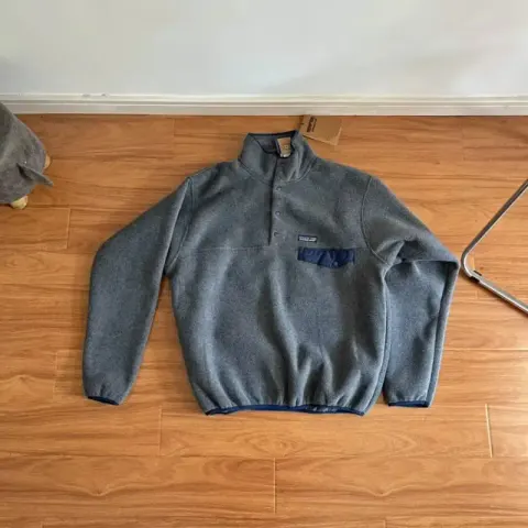 Patagonia Jacket option gray blue pocket