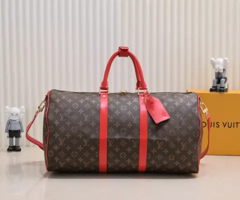 LV Bag x Virgil Abloh option 41418# Old Flower Red