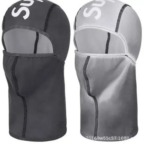 Supreme Heat-Reactive Balaclava (Green) option Gray turns white