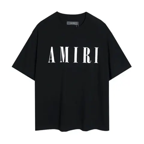 Amiri T-Shirts option 2008 black print white