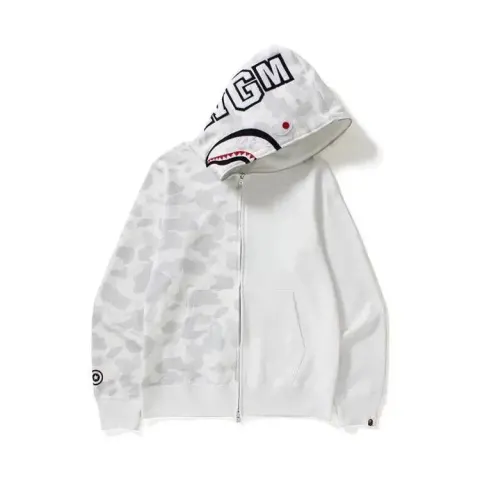 Bape Shark Hoodie (More CW) option 813 white