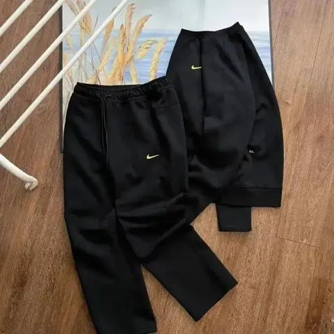 Nike Nocta Tech Fleece Pants option Round neck black suit