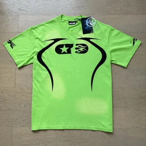 Hellstar Tees option 671 wash water green