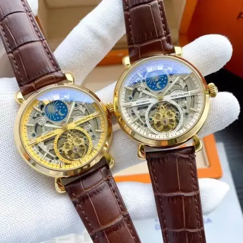 Patek Philippe Celestial Watch option Gold Shell-White Cafe