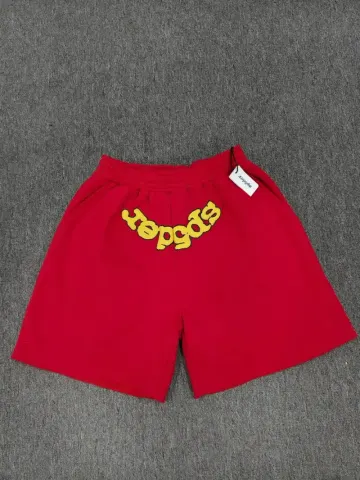 Sp5der Shorts option red