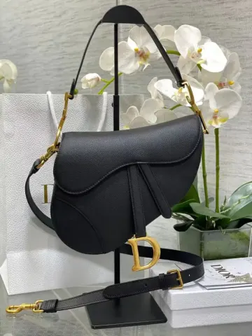 Dior Saddle Bag option Black 24 × 6 × 18cm