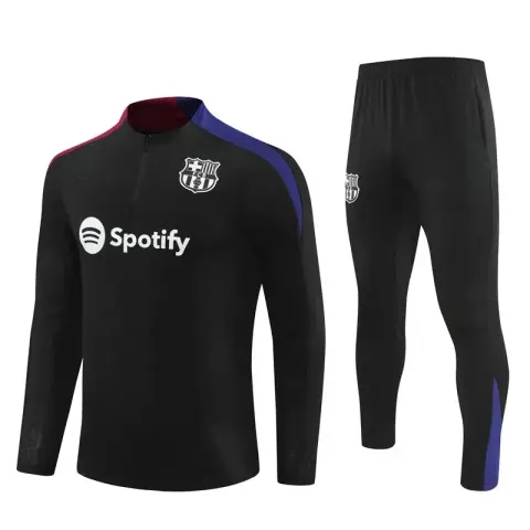 Barcelona Tracksuit option 2425 Barcelona Black [player version]]