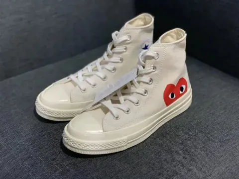 Converse Basic And CDG option White Love High Help