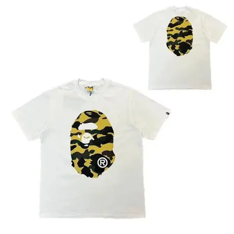 Bape Milo T-Shirts option 060 white yellow