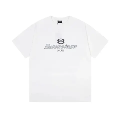 Cheap Balenciaga White T-Shirt option 7