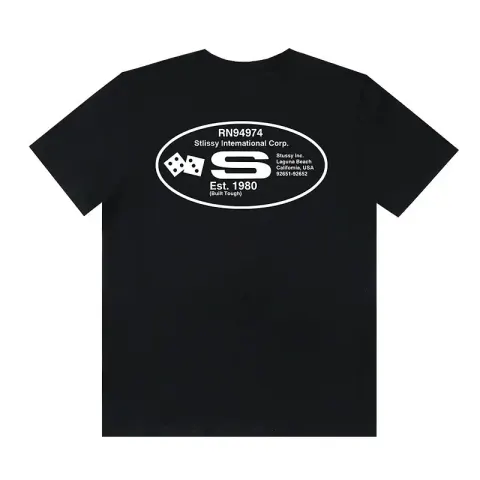 Stussy POLO option S889629# Black