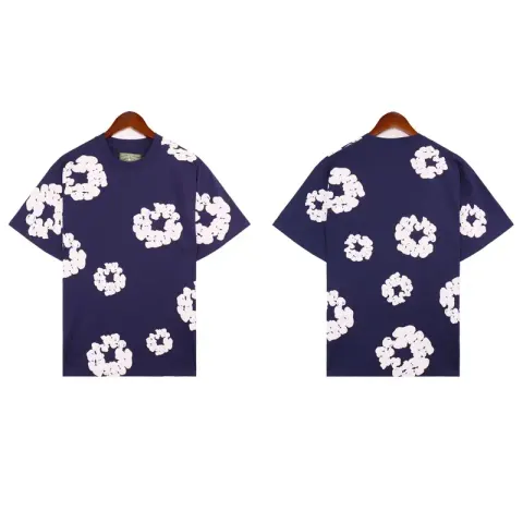 Denim Tears Tee option 2617 sapphire blue