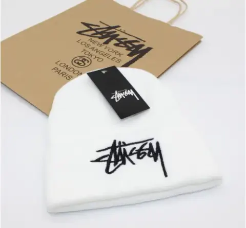 Stussy Beanie option White