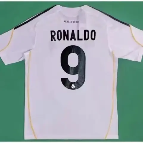 Manchester United Retro Jersey 07-08 option 0910 Real Madrid Home No. 9 Ronaldo