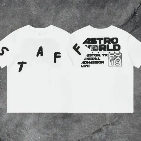 Travis Scott Tee 69cw option White T109