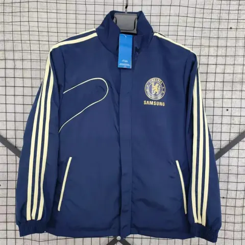 Vintage Jersey Hoodie Zip option Chelsea single-sided trench coat
