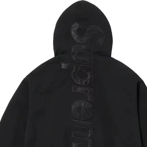 Supreme Hoodie option Black letters