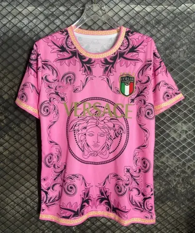 Brazil Special Jersey option 23-24 Italy Versace Pink