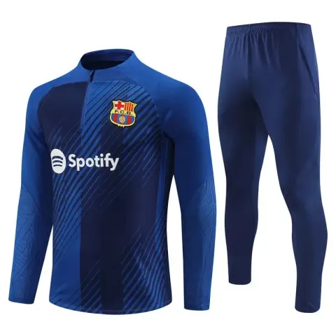 Barcelona Tracksuit option 2324 Barcelona color blue [camouflage]]
