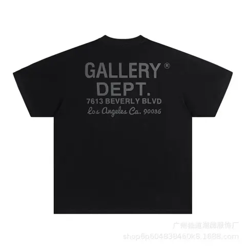 Gallery Dept TEES option 7613 black
