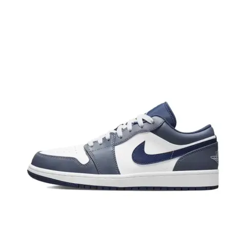 Jordan 1 Low Shoes option Navy Blue 553558-414