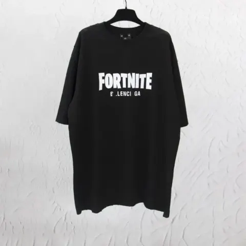 Fortnite Balenciaga Tee option black