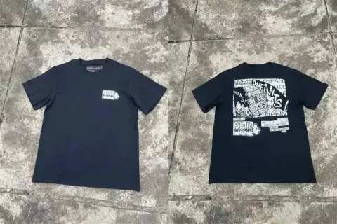 Enfans Tees option ERD black graffiti