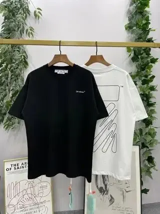 Off-White Scratch T-Shirt option White 13