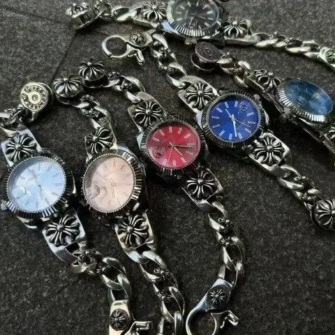Chrome Hearts Rolex Watch option Sky Blue S