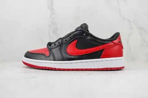 Jordan 1 Low Shoes option Black and Red 705329-001