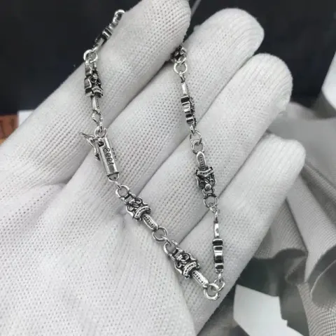 Chrome Hearts Vintage Bracelet option Style five， single note hand circumferen