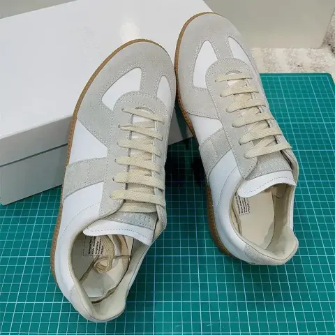 Margiela Gats Sneakers White option Grey white